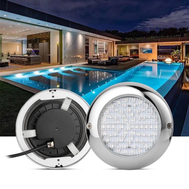 Luci per piscina a led in acciaio inossidabile